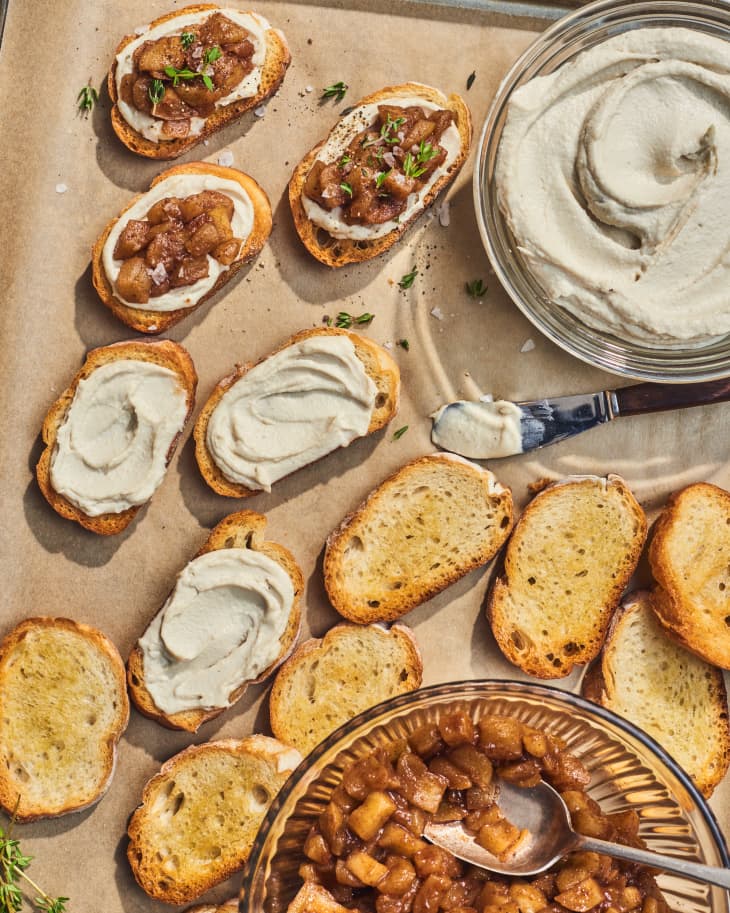 Shanika GrahamWhite's Fall Apple Crostini The Kitchn
